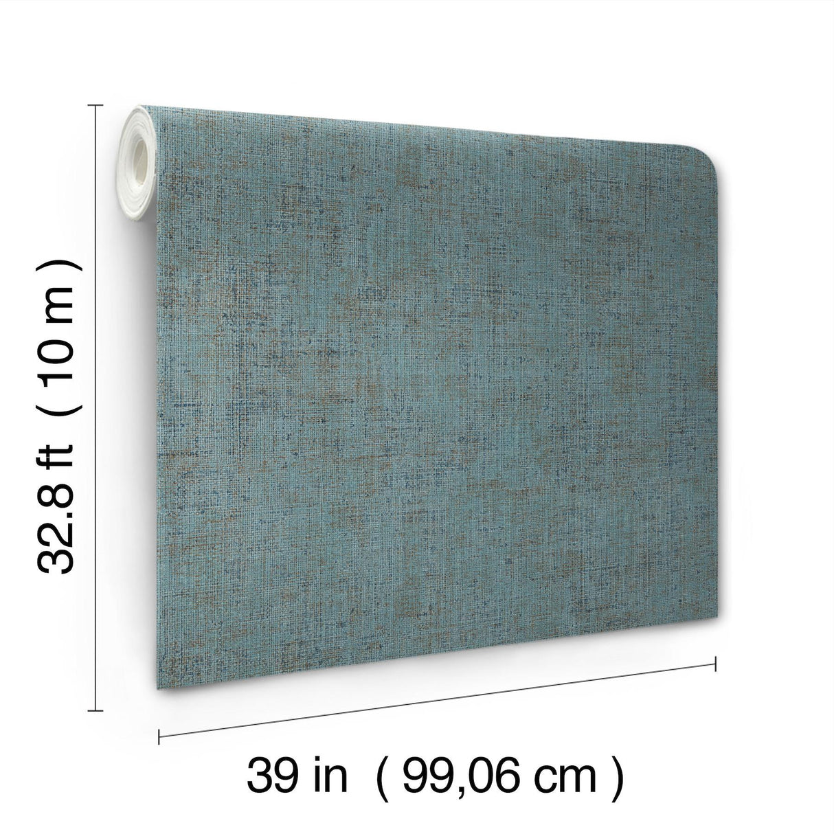 York Alma Blue Wallpaper