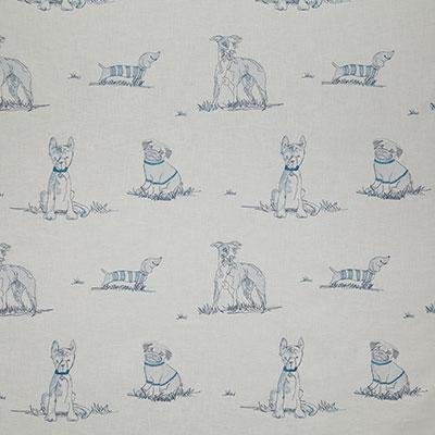 Pindler DOG PARK DELFT Fabric
