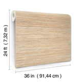 Candice Olson Bamboo White Hemp Blend White Wallpaper