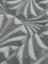 Candice Olson Sculpted Charcoal Fans Grey Wallpaper