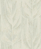 Candice Olson Dicot Light Green Leaf Green Wallpaper