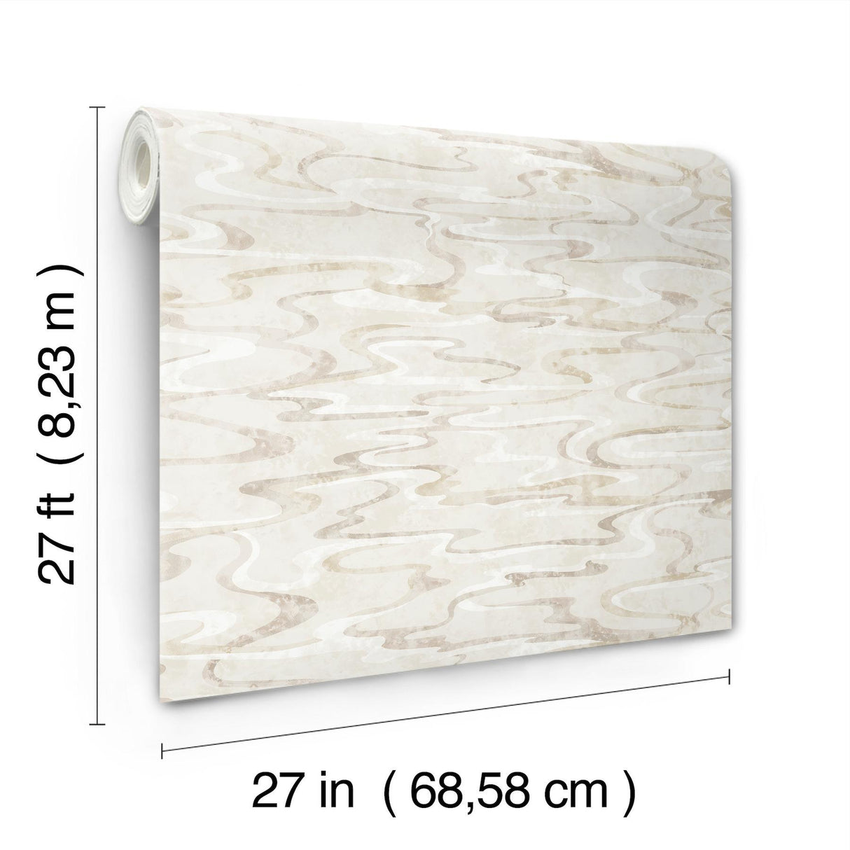 Candice Olson Dreamland Cameo Beige Wallpaper