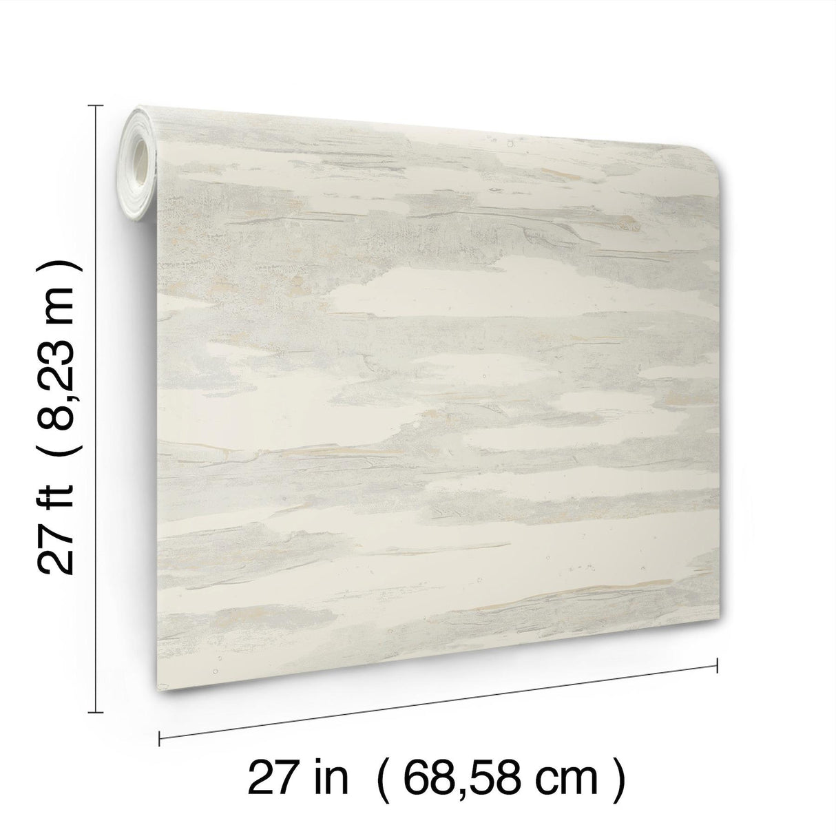 Candice Olson Artistic Desert Tides Grey Wallpaper