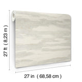 Candice Olson Artistic Desert Tides Grey Wallpaper