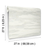 Candice Olson Artistic Spa Tides Beige Wallpaper