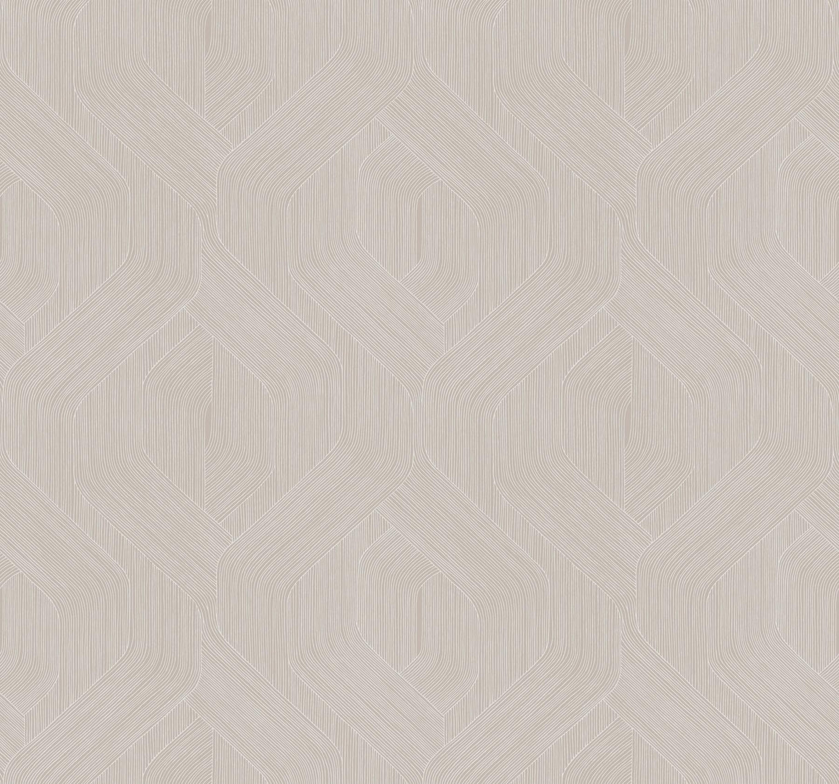 Candice Olson Fine Line Taupe Geometric Brown Wallpaper