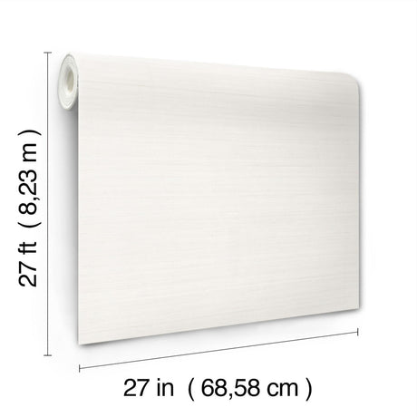 Candice Olson Quiet Vista Pearl White Wallpaper