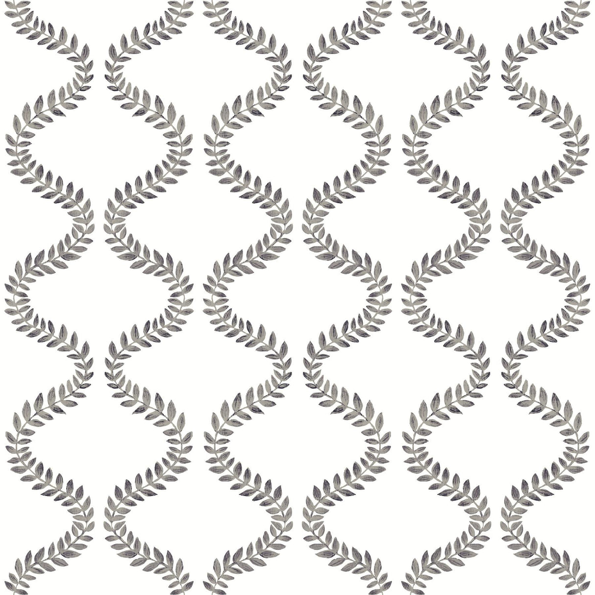 York Wallcoverings Florentine Soft Black Vine Trellis Peel & Stick Black Wallpaper