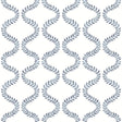 York Wallcoverings Florentine Blue Vine Trellis Peel & Stick Blue Wallpaper