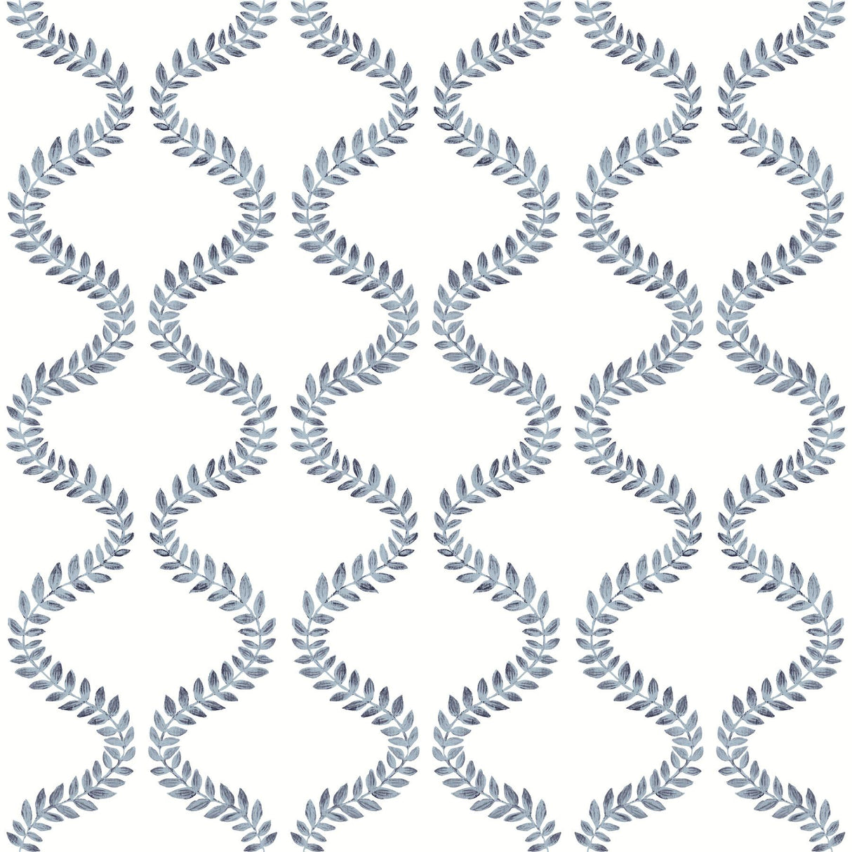 York Wallcoverings Florentine Blue Vine Trellis Peel & Stick Blue Wallpaper