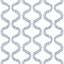 York Wallcoverings Florentine Blue Vine Trellis Peel & Stick Blue Wallpaper