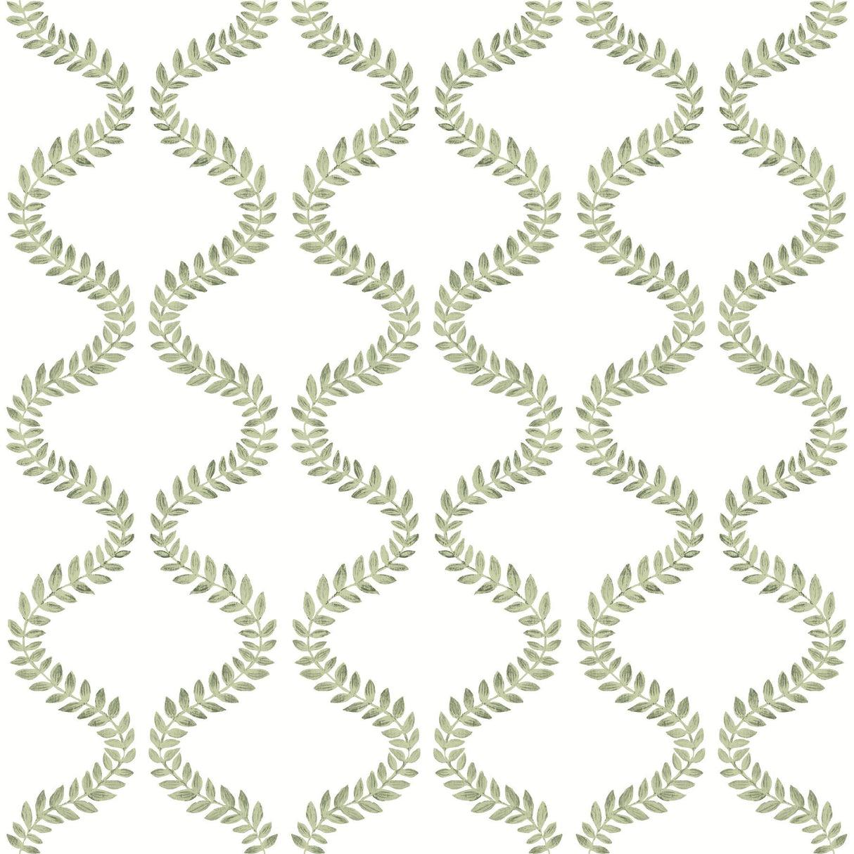 York Wallcoverings Florentine Green Vine Trellis Peel & Stick Green Wallpaper