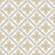 York Wallcoverings Mimi Neutral Quilted Floral Peel & Stick Beige Wallpaper