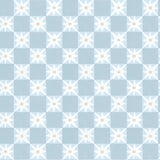 York Wallcoverings Stardust Blue Checkerboard Peel & Stick Blue Wallpaper