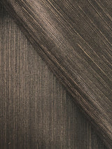 York Wallcoverings Natural Sisal Black Peel & Stick Grasscloth Black Wallpaper