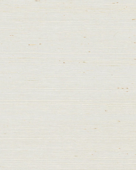 York Wallcoverings Natural Sisal White Peel & Stick Grasscloth White Wallpaper
