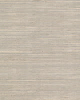 York Wallcoverings Natural Sisal Warm Grey Peel & Stick Grasscloth Grey Wallpaper