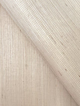 York Wallcoverings Natural Sisal Warm Grey Peel & Stick Grasscloth Grey Wallpaper