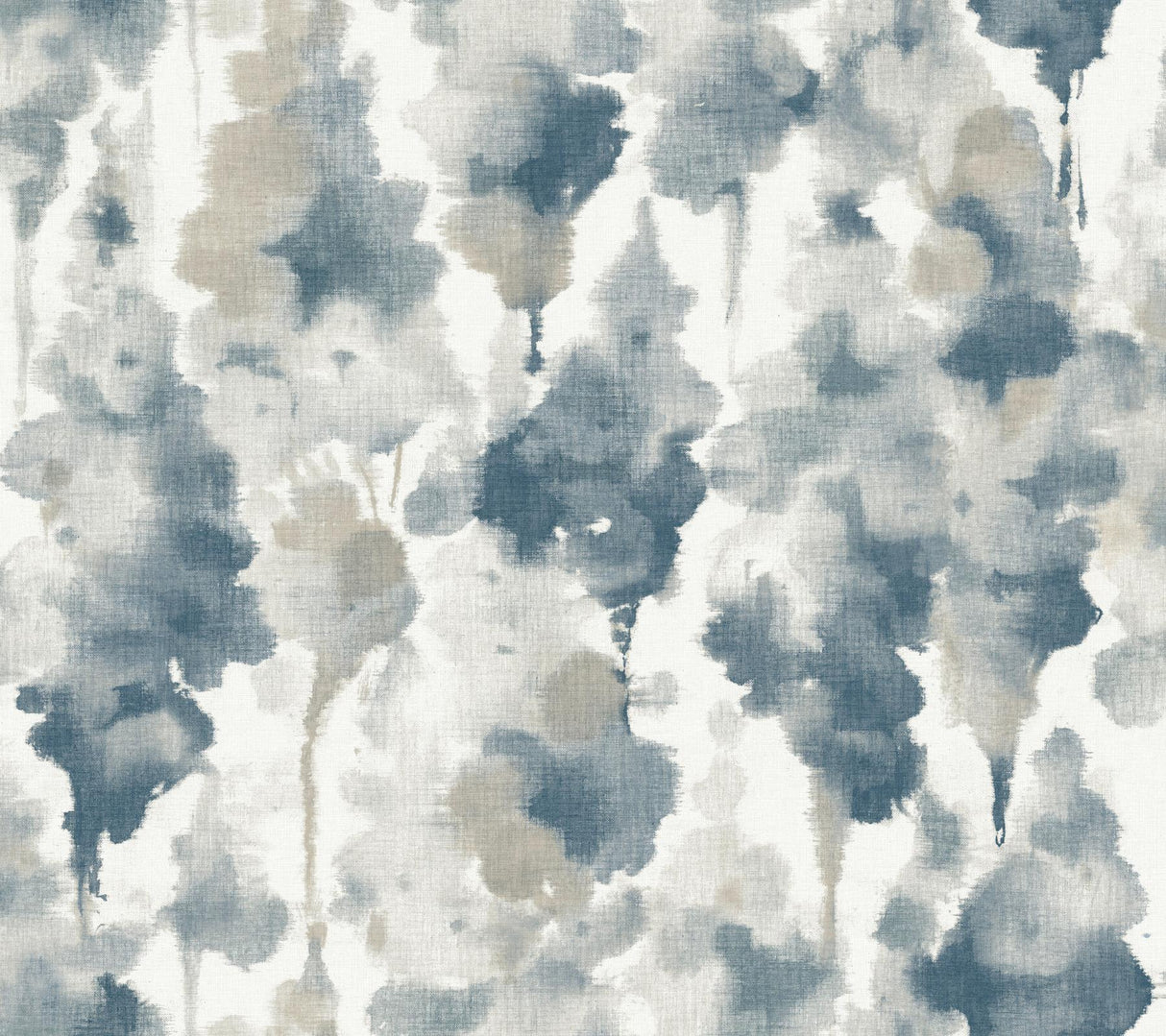 Candice Olson Mirage Navy Peel & Stick Blue Wallpaper