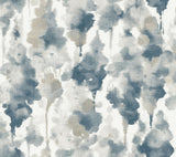 Candice Olson Mirage Navy Peel & Stick Blue Wallpaper
