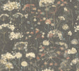 Candice Olson Botanical Fantasy Red & Blue Peel & Stick Grey Wallpaper