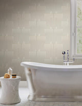Candice Olson Vanishing Taupe & Pearl Peel & Stick Beige Wallpaper