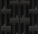 Candice Olson Vanishing Black & Copper Peel & Stick Black Wallpaper