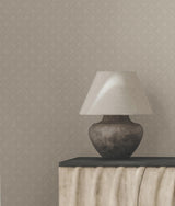 Ronald Redding Designs Wickwork Fog Transit Beige Wallpaper