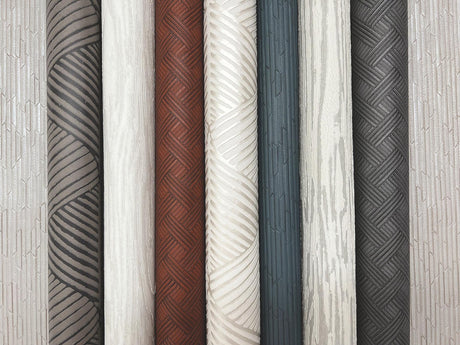 Ronald Redding Designs Wickwork Esquire Red Wallpaper