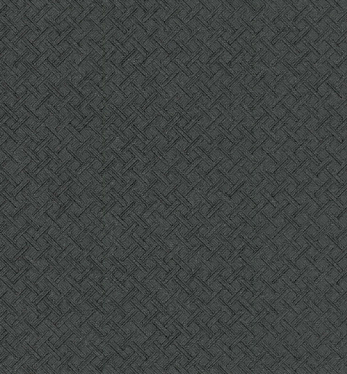 Ronald Redding Designs Wickwork Shadow Grey Wallpaper