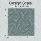 Ronald Redding Designs Helix Juniper Blue Wallpaper