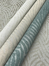 Ronald Redding Designs Helix Juniper Blue Wallpaper