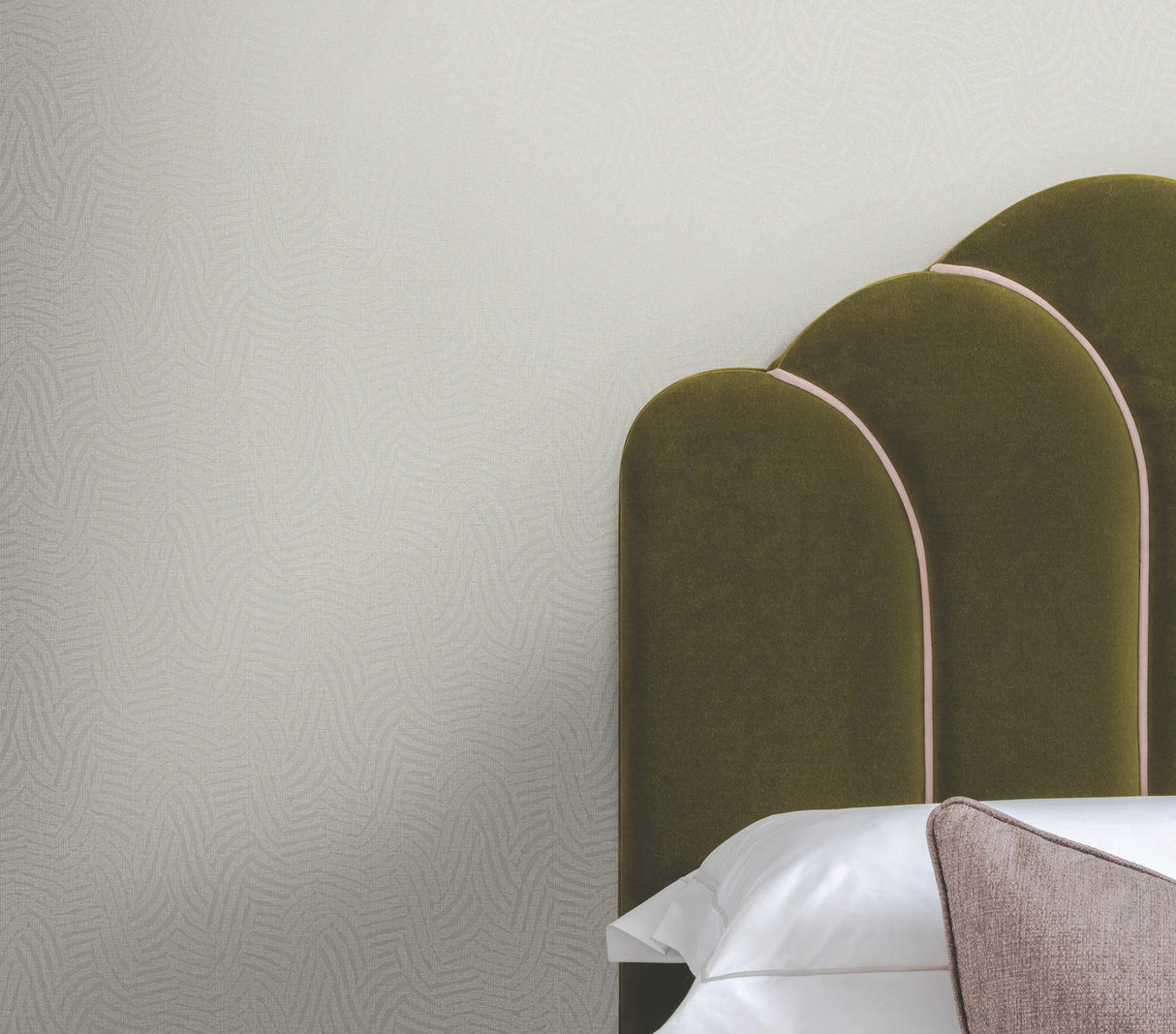 Ronald Redding Designs Helix Featherstone Beige Wallpaper