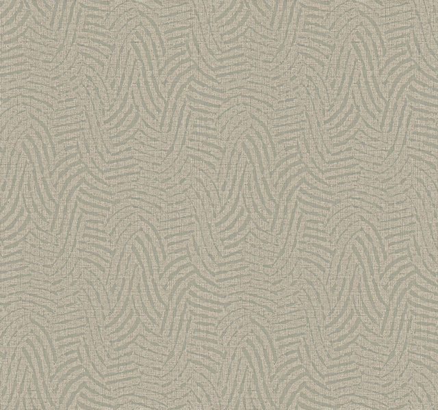 Ronald Redding Designs Helix Jute Brown Wallpaper