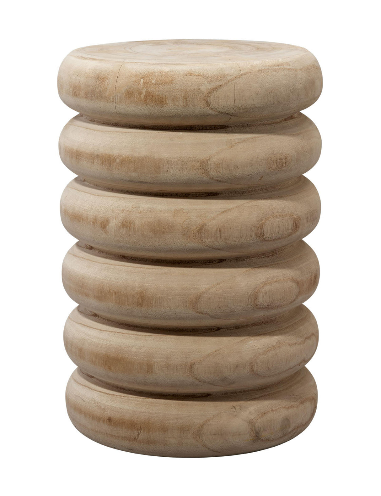 Jamie Young Mojave Wood Side Table