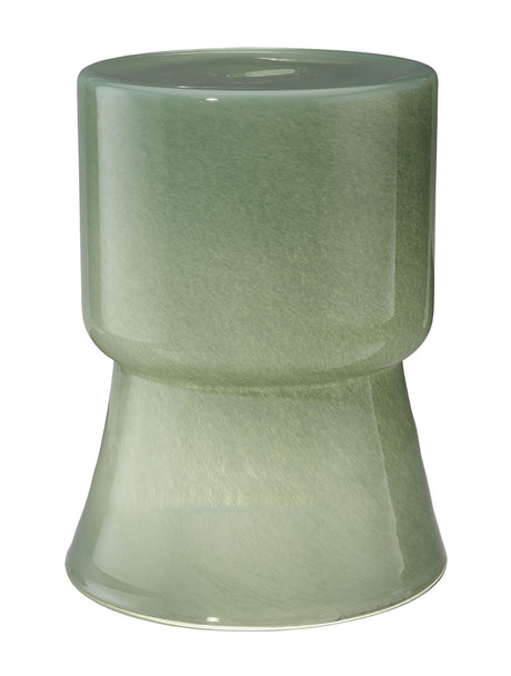 Jamie Young Huntington Garden Glass Stool, Green