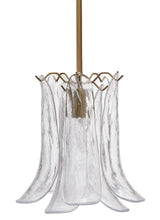 Jamie Young Cala 1-Light Blown Glass Pendant, Clear