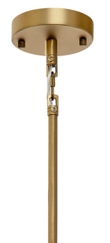 Jamie Young Cala 1-Light Blown Glass Pendant, Clear