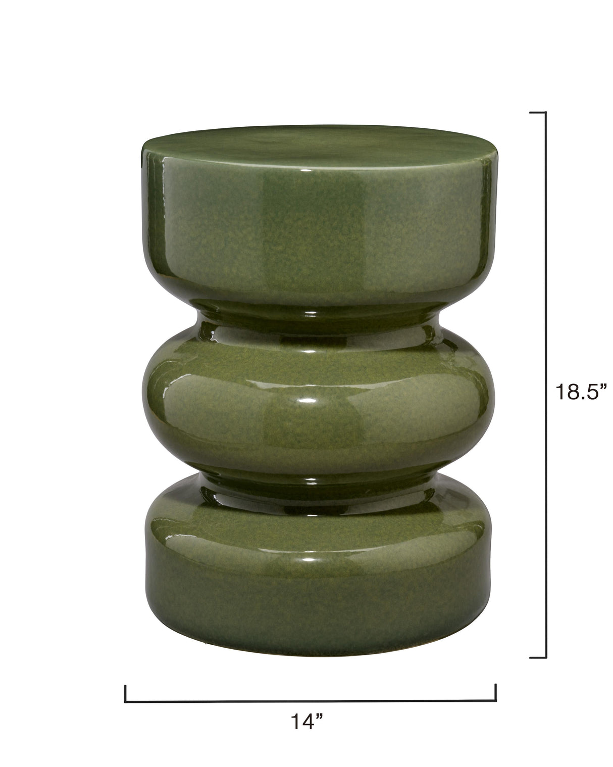 Jamie Young Saguaro Ceramic Garden Stool