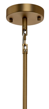 Jamie Young Cala 1-Light Blown Glass Pendant, Green