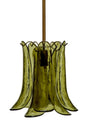 Jamie Young Cala 1-Light Blown Glass Pendant, Green