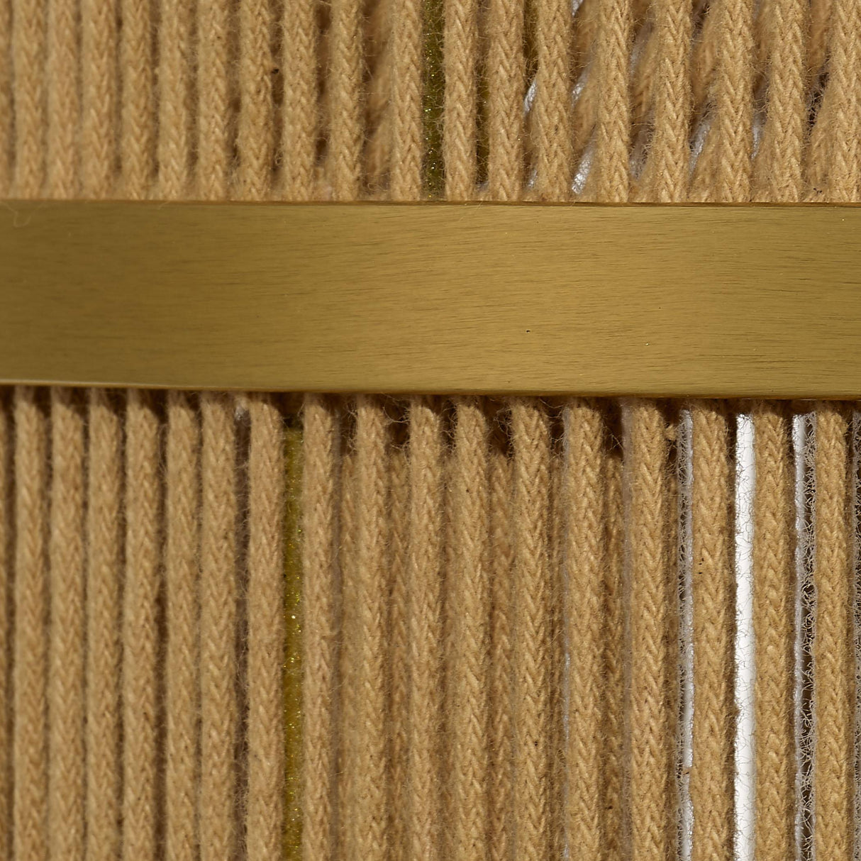 Jamie Young Congruent 1-Light Iron and Cotton Pendant