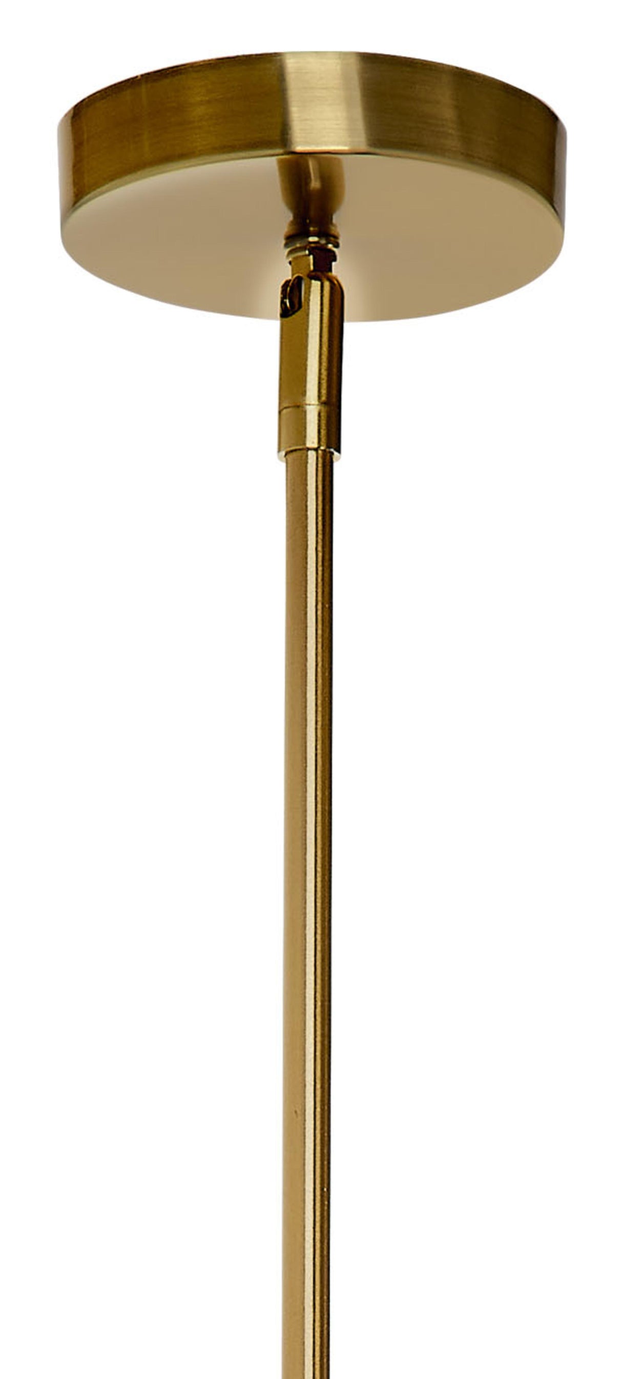 Jamie Young Congruent 1-Light Iron and Cotton Pendant