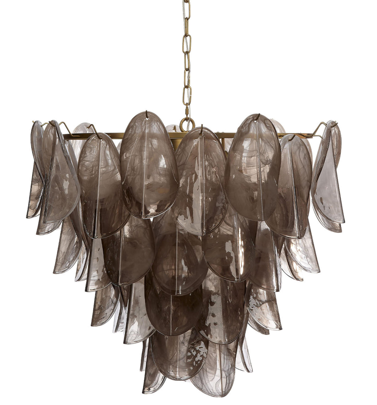 Jamie Young Magnolia 10-Light Quartz Glass Chandelier