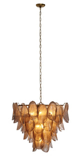 Jamie Young Magnolia 10-Light Quartz Glass Chandelier