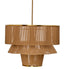 Jamie Young Dimension 1-Light Iron and Cotton Chandelier
