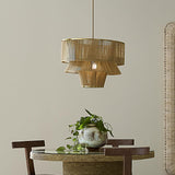 Jamie Young Dimension 1-Light Iron and Cotton Chandelier