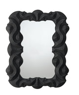 Jamie Young Baroque Resin Wall Mirror, Black