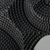 Jamie Young Baroque Resin Wall Mirror, Black