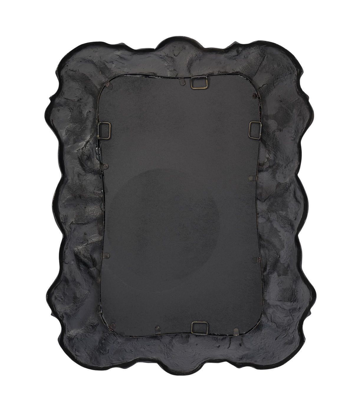 Jamie Young Baroque Resin Wall Mirror, Black